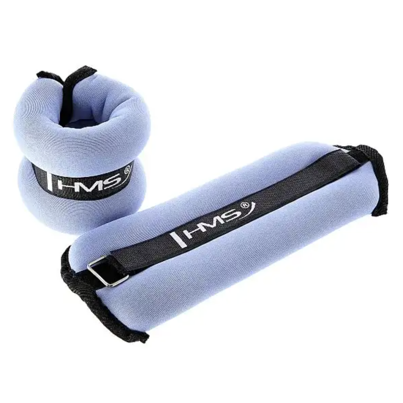 Обважнювачі для рук та ніг неопрен HMS OB04 синій 2x1кг